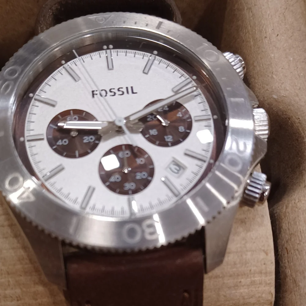 Fossil Retro Traveler Chronograph men's watch - Picture 4 of 4